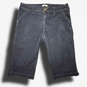 Size 11 Y2K Wear It Declare It Long-Line Denim Shorts